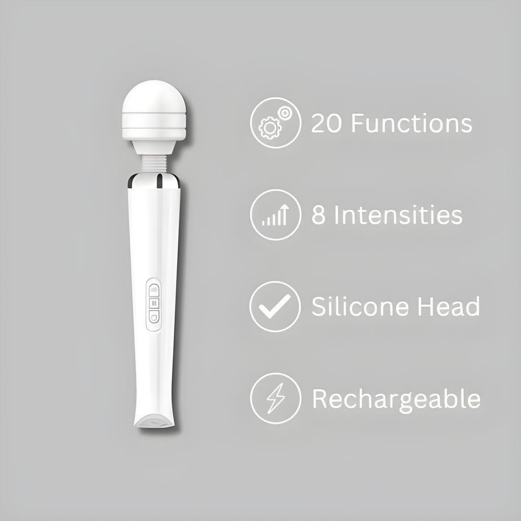 SweetTemptation – MegaPulse Rechargeable Wand Vibrator