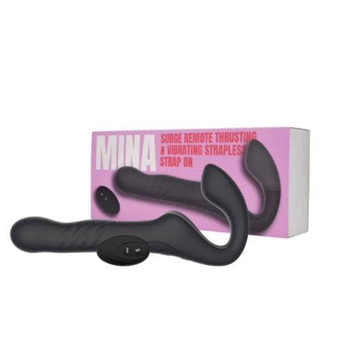 SweetTemptation – MINA Surge Strapless Thrust Vibe