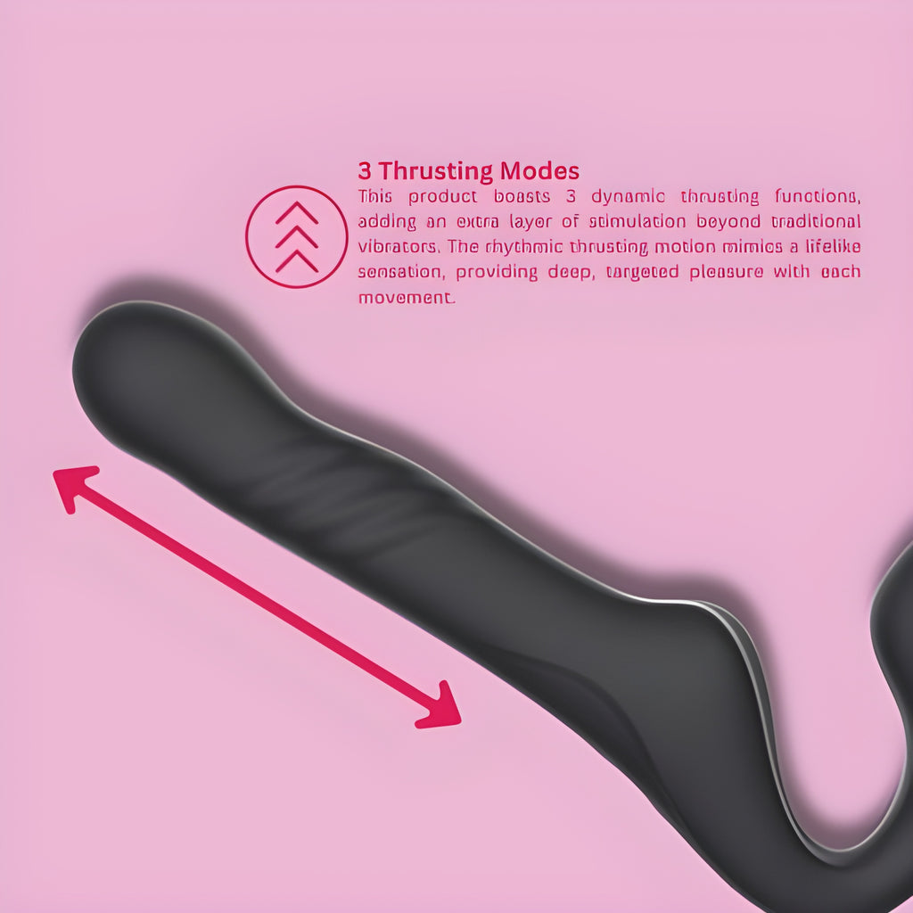 SweetTemptation – MINA Surge Strapless Thrust Vibe