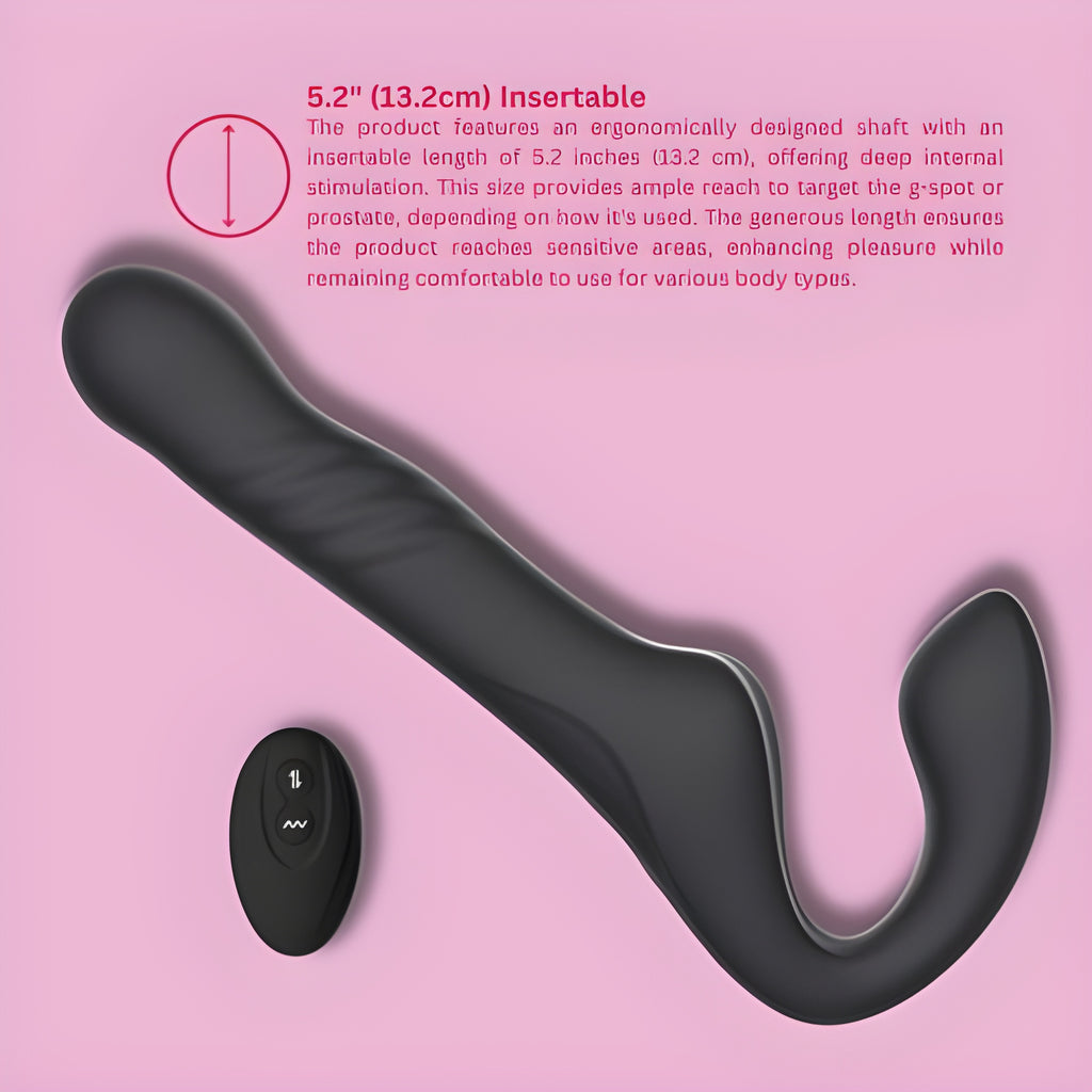 SweetTemptation – MINA Surge Strapless Thrust Vibe